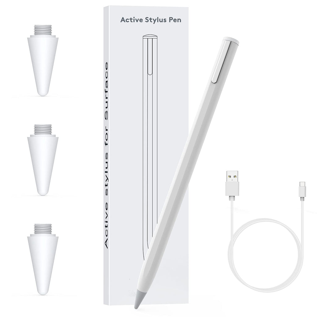 [Australia - AusPower] - Stylus Pens for Touch Screens, Stylus Pen for ipad with Palm Rejection, Tilting Detection, Magnetic Adsorption, Compatible with iPad Pro 11/12.9 3 Gen, iPad Air 3 Gen, iPad Mini 5 Gen, iPad 6/7 Gen 