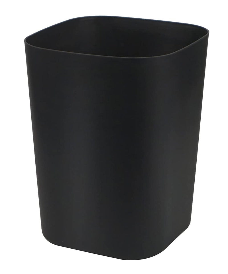 [Australia - AusPower] - Besli 2 Gallon Small Trash Can Garbage Can Wastebasket for Bathroom Bedroom Kitchen Office (Black, 1 Pack) Black 