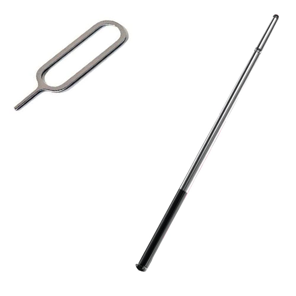 [Australia - AusPower] - Black for Moto G Stylus 5G Pen Stylus Touch Screen Stylus Pen Replacement Parts for Motorola Moto G Stylus 5G XT2131 + Sim Eject Pin Needle 