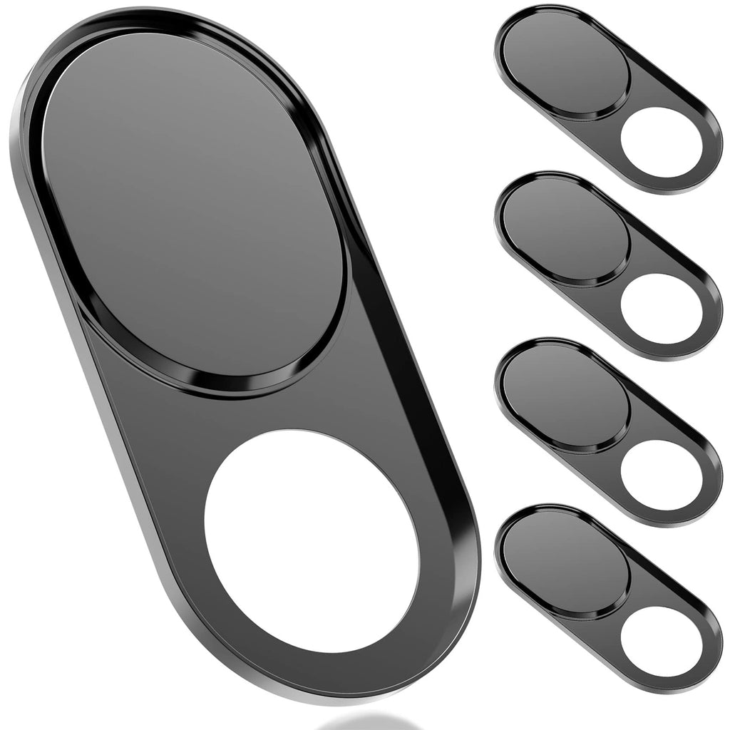 [Australia - AusPower] - EYEKOP Camera Cover [5 Pack], 0.027 Inch Ultra-Thin Metal Webcam Cover Compatible with MacBook Pro, Laptops, Smartphone, Protect Your Privacy Security 