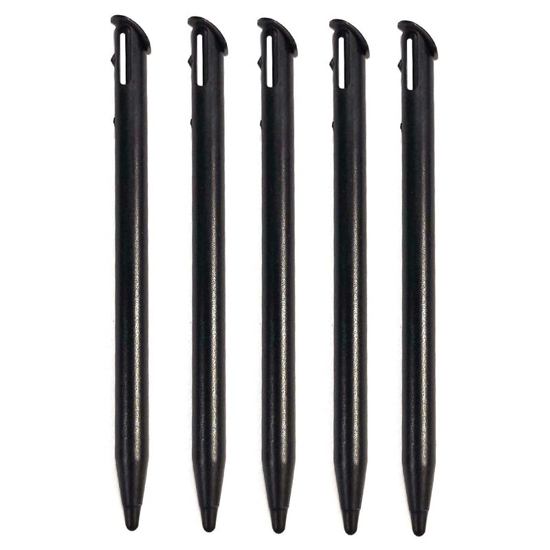 [Australia - AusPower] - FainWan 5 Pack Stylus Pens for New 3DS XL 2015 Nin-tendo Slot Replacement Pen Plastic Touch Screen Pen Set (Black) 