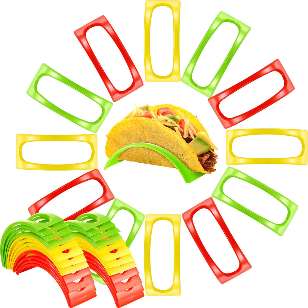 [Australia - AusPower] - Taco Holder Stands Plastic Taco Shell Holder Taco Racks for Microwave and Dishwasher Taco Tortillas Burritos Bar Taco Party Supplies (60) 60 