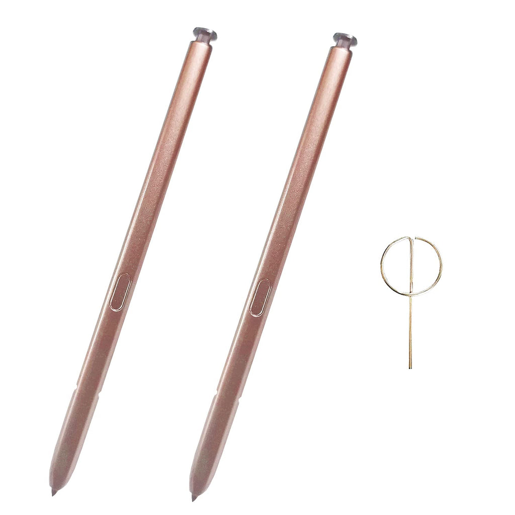 [Australia - AusPower] - 2 Pcs Galaxy Note 20 Stylus Pen Replacement for Samsung Galaxy Note 20 Note 20 Ultra 5G (Without Bluetooth) Stylus Touch S Pen with Eject Pin (Mystic Bronze) 