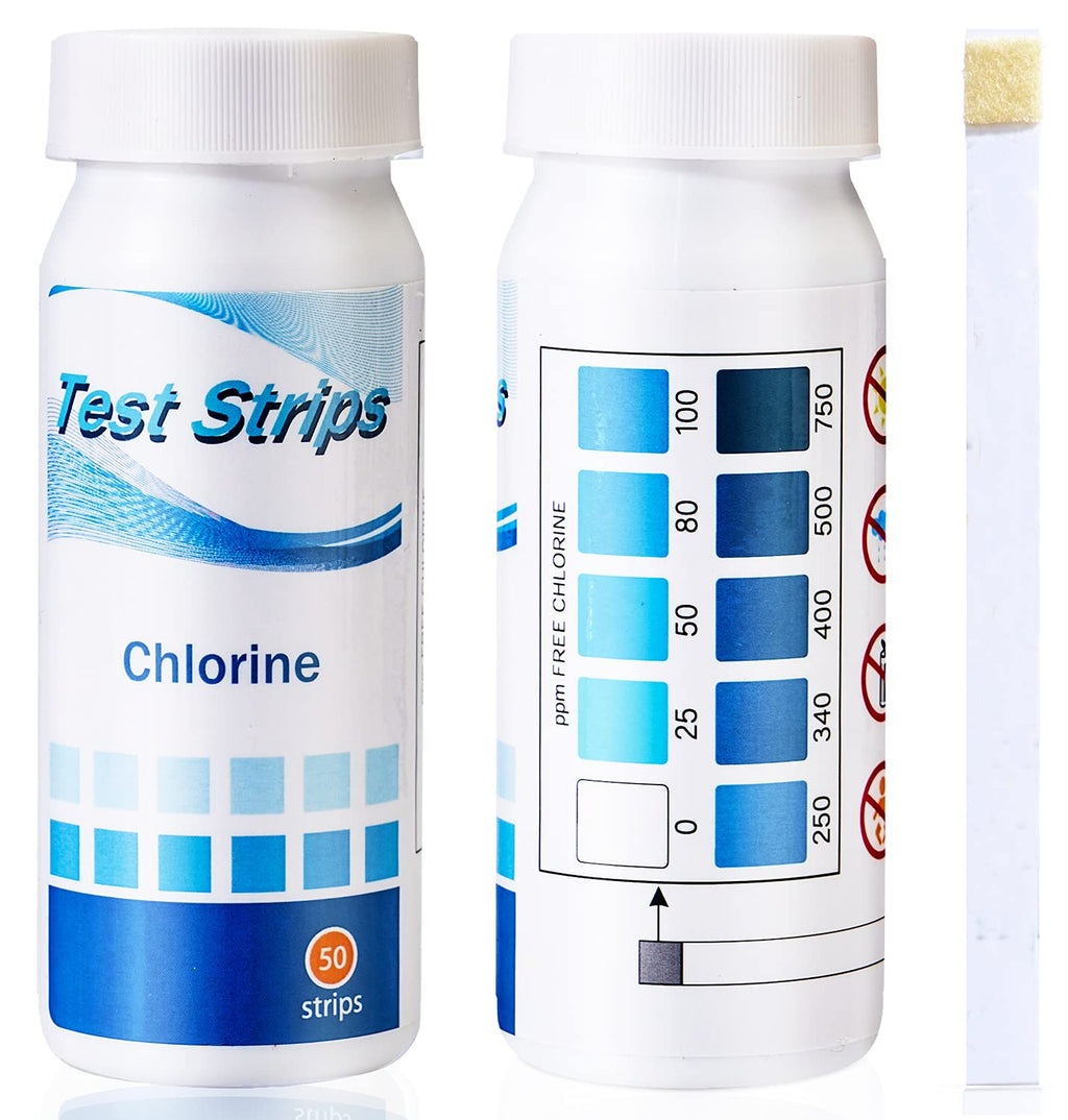 [Australia - AusPower] - SuperCheck Sanitizer Test Strips, 0-750 ppm, 2 Packs, Bleach Test Strips Food Service, Test Strips for Chlorine and Bleach Sanitizing Solutions, Chlorine Sanitizer Tester, Chlorine Dioxide Test Strips 