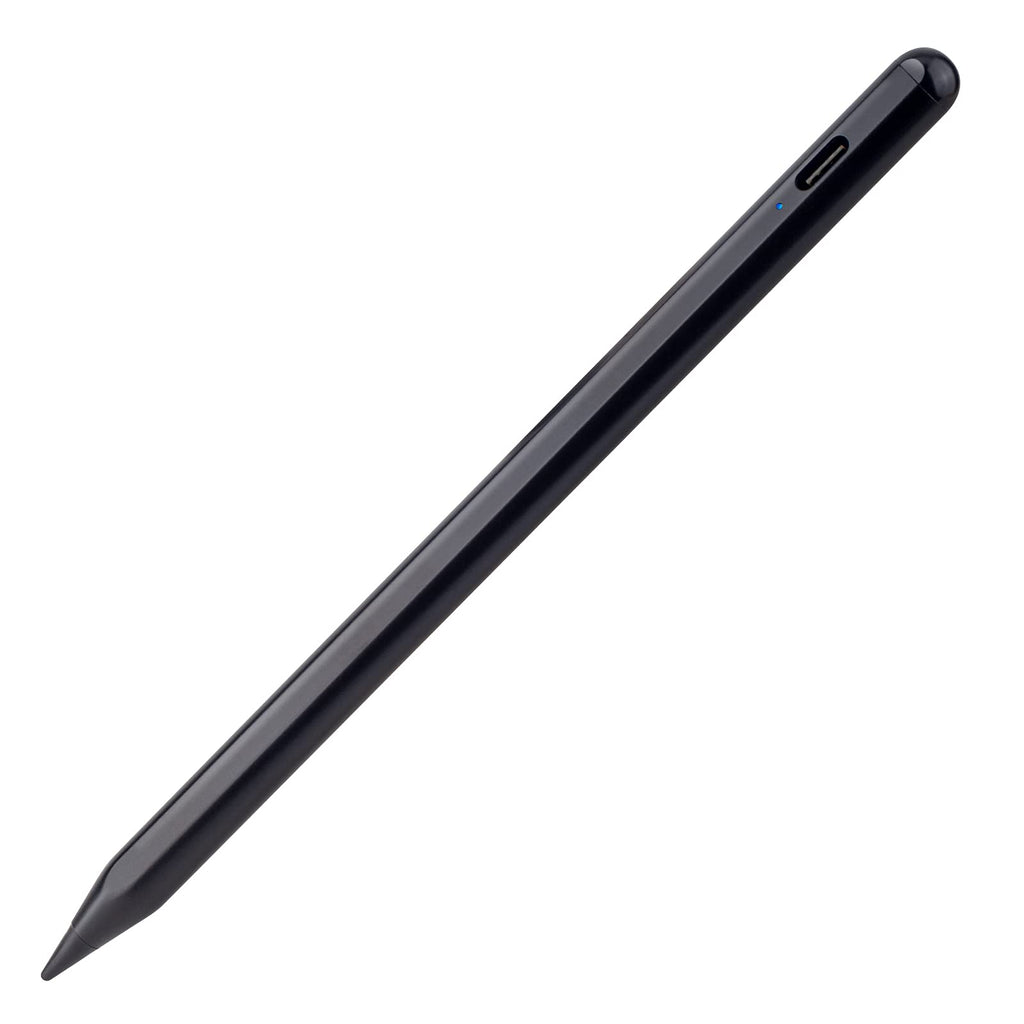 [Australia - AusPower] - 2021 Stylus Pencil for Apple iPad Mini 6,iPad Air 10.9" 4th Gen,iPad Pro 12.9" 5th/4th/3rd Gen,iPad Pro 11" 3rd/2nd/1st Gen Tilt and Palm Rejection Pen Compatible with All iPad 2018-2021,Black Black 