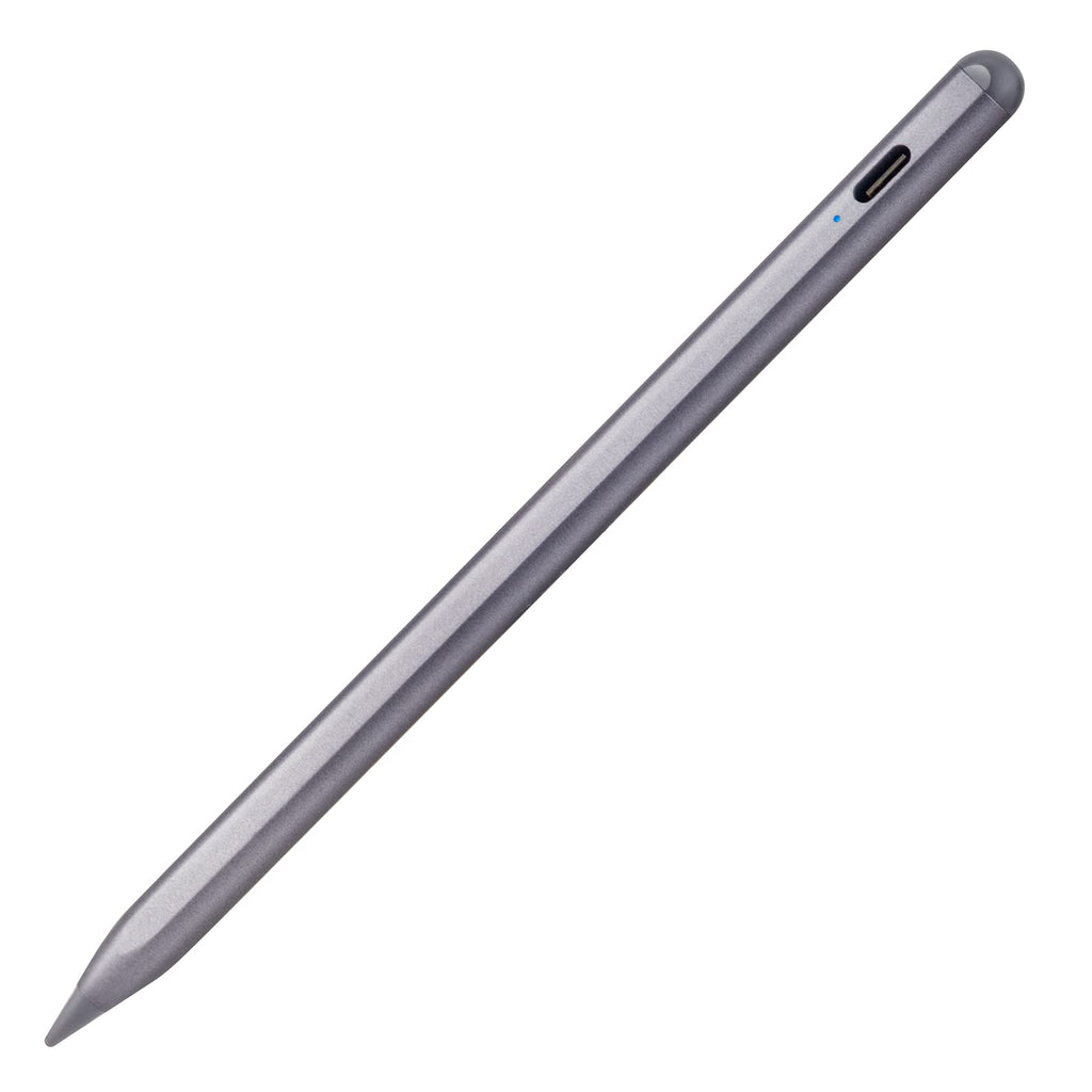 [Australia - AusPower] - iPad 9th Gen Stylus Pen,Same for Apple Pencil Palm Rejection and Tilt Sensitive Stylus Pen Compatible with Apple (2018-2021) iPad Pro 11"/12.9",iPad Mini 6,iPad Air 4th Gen,iPad 9/8/7/6 Gen,Grey Grey 