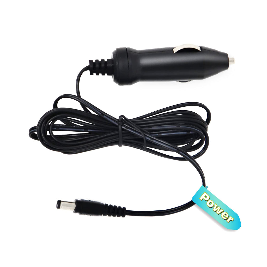 [Australia - AusPower] - Rilextec DC 12V Car Adapter Compatible for Seat Cushion, Universal Car Charger Power Supply Cable for Car Truck Vehicle Van and Minibus, Cigarette Lighter for Massagers 