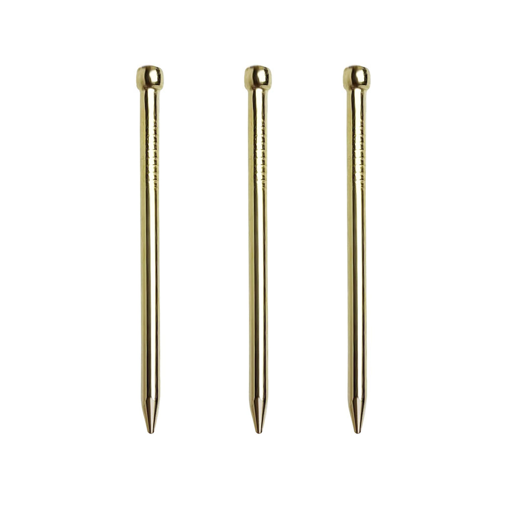 [Australia - AusPower] - Finishing Nails 1''inch x 15 Gauge (780pcs), Brad Head Nails Hardware 2d (25mm) Brass Plated Gold Nails, Use for Hanging Nails, Wall Nails, Wood Nails, String Art Nails, Picture Nails, Pin Nails 1in 