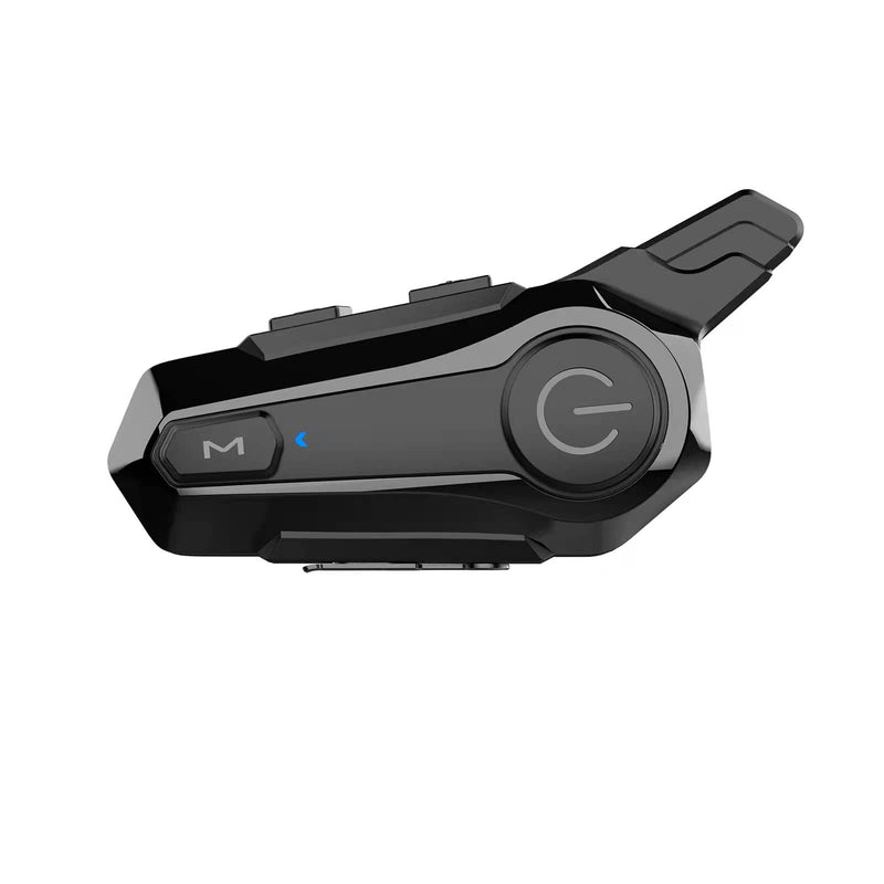 [Australia - AusPower] - Motorcycle Bluetooth Headset，Wipeeyes E1 Bluetooth Helmet Intercom Headset with CVC Noise Cancellation Stereo Music IPX6 Waterproof for Full face Helmet 
