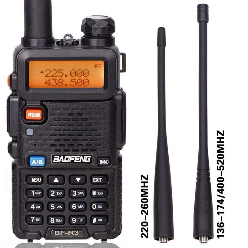 [Australia - AusPower] - BaoFeng BF-R3 Tri-Band Portable Two Way Radio with 220 Antenna 
