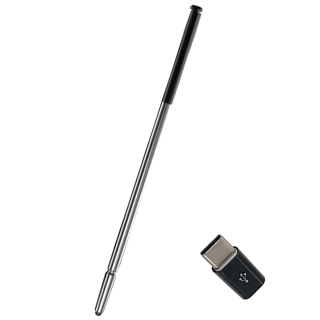 [Australia - AusPower] - for Moto G Stylus 5G (2021) Stylus Pen Replacement for Motorola Moto G Stylus 5G (2021) XT2131 Touch Stylus Pen + Micro USB to Type-C Convertor (Cosmic Emerald 