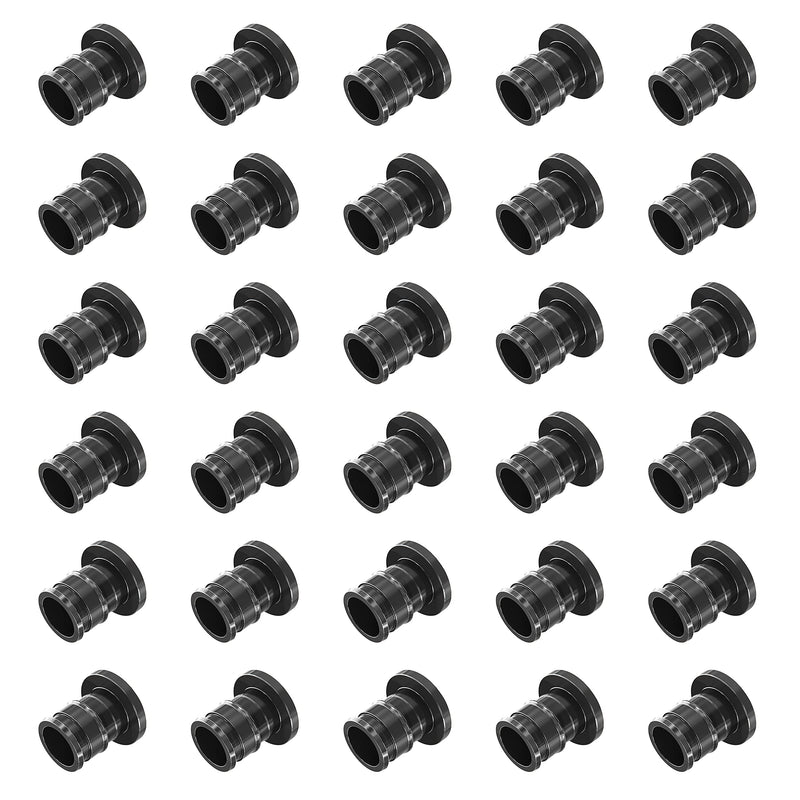 [Australia - AusPower] - Electrobuyonline Poly Pex A Expansion Plug Stopper End Caps F-1960 1/2 inch [25 PCS] | Lead Free Plastic Fittings for Pex-A Pipe in Plumbing [Pack of 25] 1/2'' 