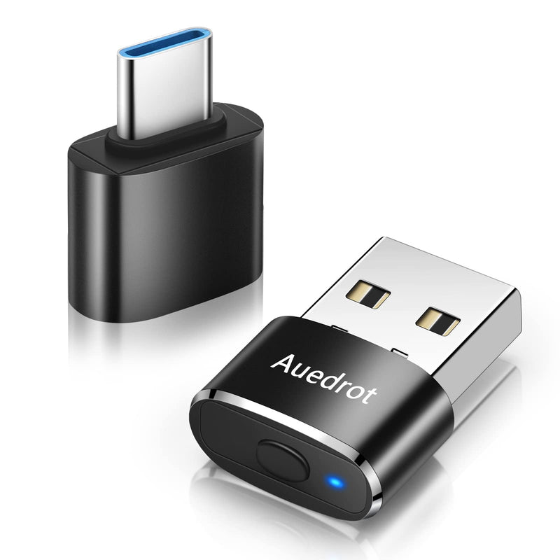 [Australia - AusPower] - Mouse Jiggler Undetectable Metal USB Mouse Mover with Switch Button, Automatic Mini Mouse Shaker with 2 Jiggle Modes, Driver-Free, Plug-and-Play Keep Computer/Laptop Awake, with Type-C Adapter, Black 