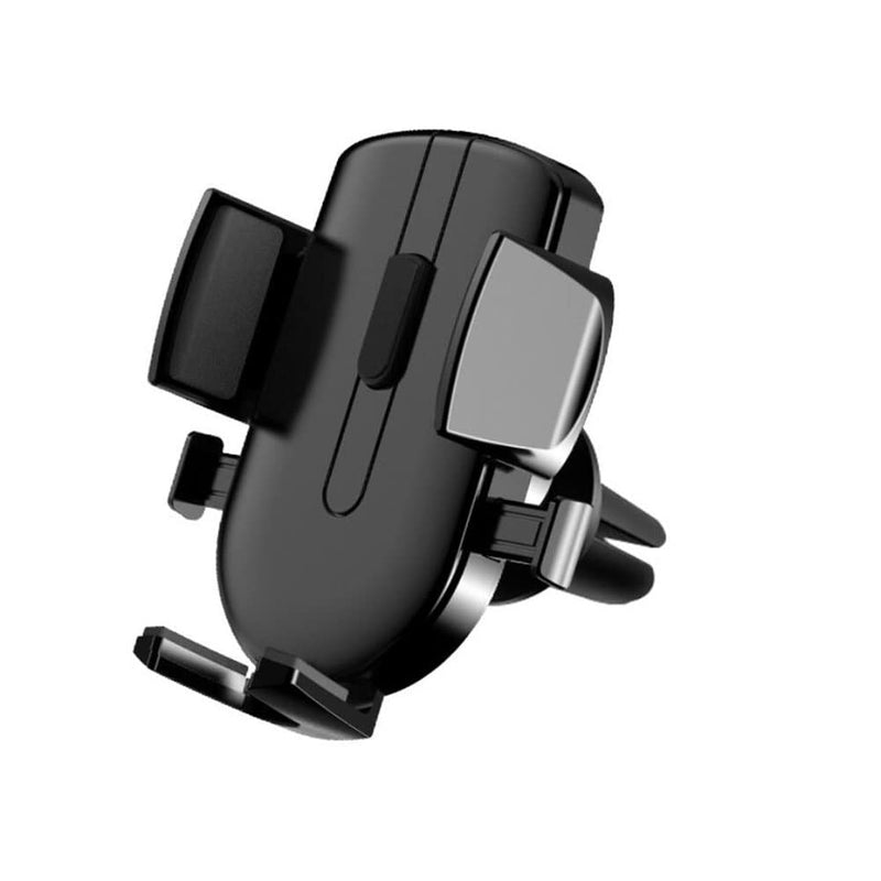 [Australia - AusPower] - D-Studios Cell Phone Holder for Car and Vehicle, Universal Smartphone Holder Mount on Air Vent, Robust and Convenient for Daily Uses black1 