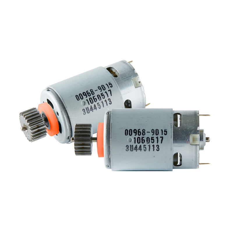 [Australia - AusPower] - JONATURE Pair of 12 Volt # 7R Motor Pinion (23T) for Fisher Price Power Wheels Children Ride On Car, 12V Replacement Gearbox Motor Orange 