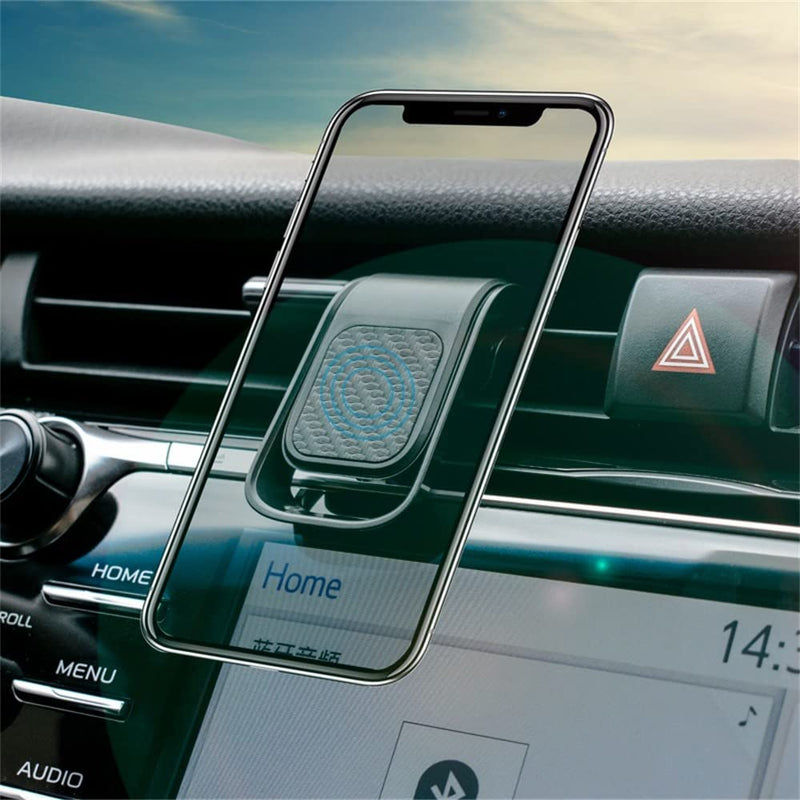 [Australia - AusPower] - Magnetic Car Phone Mount, Car Phone Holder for Cell Phone and Tablets, Works with Car Air Vent, Compatible with iPhone, Pixel, Galaxy, and Other Smartphones (Universal Works with Phone Cases) 
