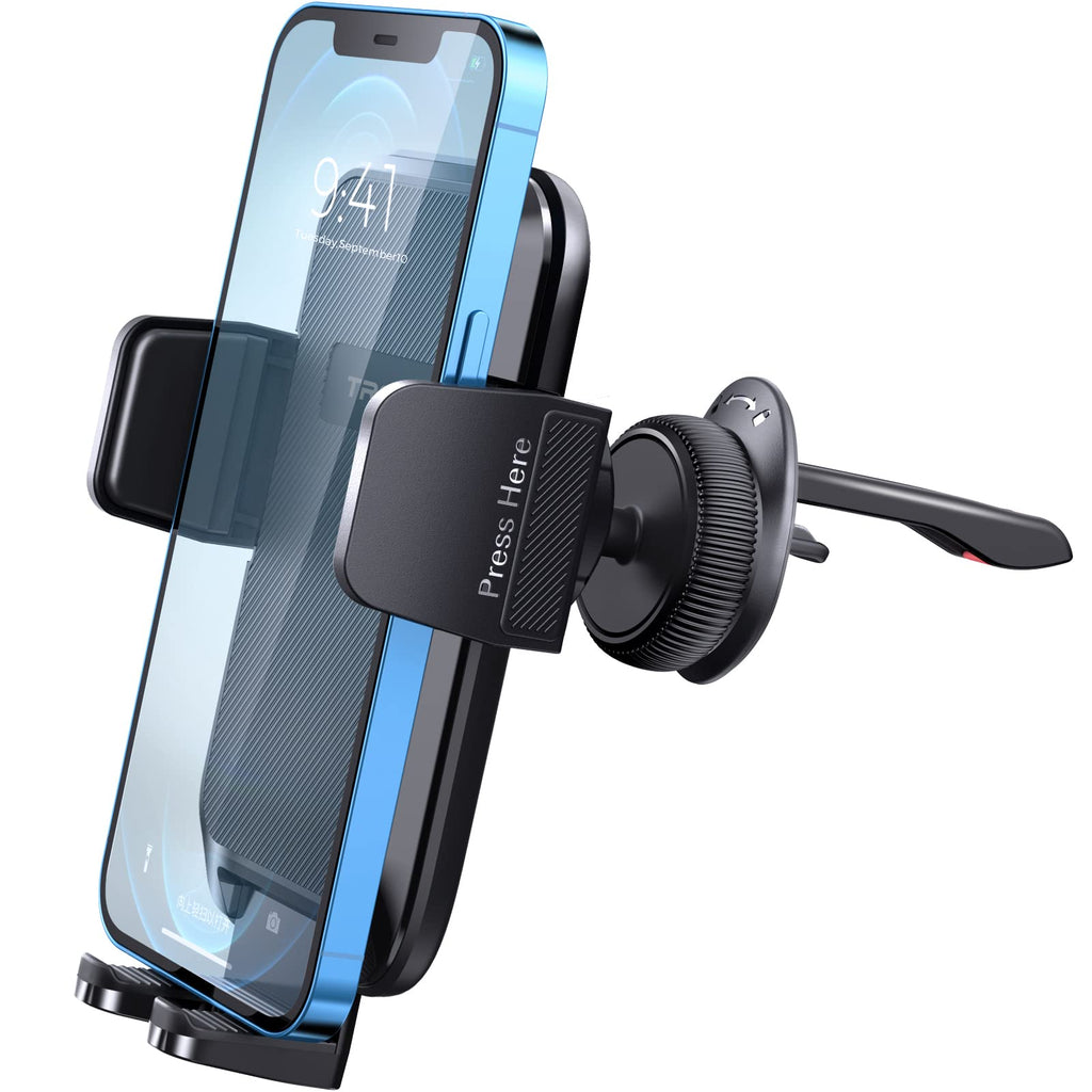 [Australia - AusPower] - [Upgrade] Tronwin Car Phone Holder Mount,[Never Fall Hook Clip 2021] Air Vent Cell Phone Mount for Car Hand Free Easy Clamp Cradle in Vehicle,Compatible with All Smartphone iPhone Samsung 