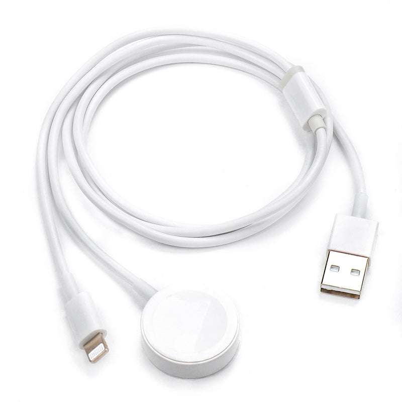 [Australia - AusPower] - Update Version Smart Watch Chargers,2 in 1 Watch Charger Cable for Watch Series SE/7/6/5/4/3/2/1 & Phone 13/12/11/Pro/Max/XR/XS/XS Max/X&Pad Series 