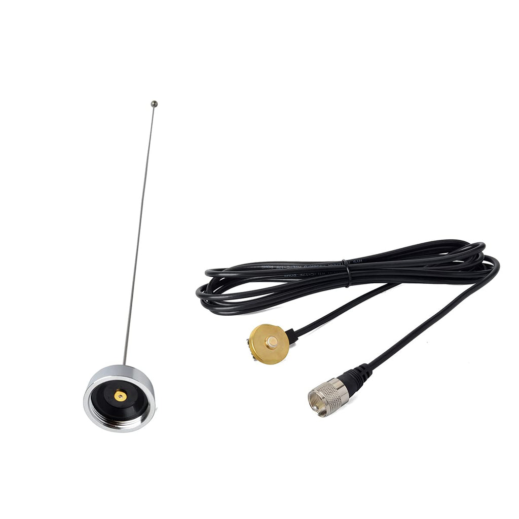 [Australia - AusPower] - UHF NMO Antenna 400-470MHz Bundle with TCJ-N1 NMO Mount 