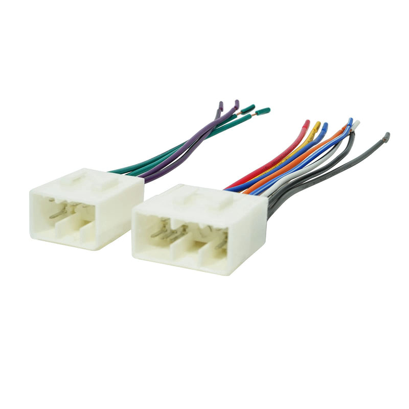[Australia - AusPower] - RED WOLF Car Radio Install Wire Harness Compatible with 1989-2002 Mazda 626/Miata/MX3/Protege/MPV/Millinia Stereo Plug Connector 