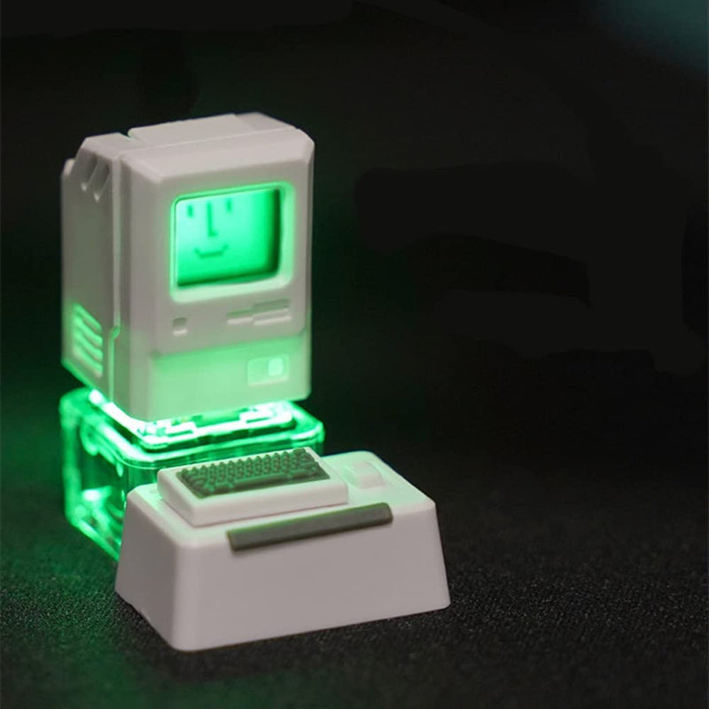[Australia - AusPower] - Custom keycaps for Esc Key and Tab Key, Magnetic and Light-Transmission Design, fits Most Keyboards Especially 60% Mechanical Gaming Keyboard 