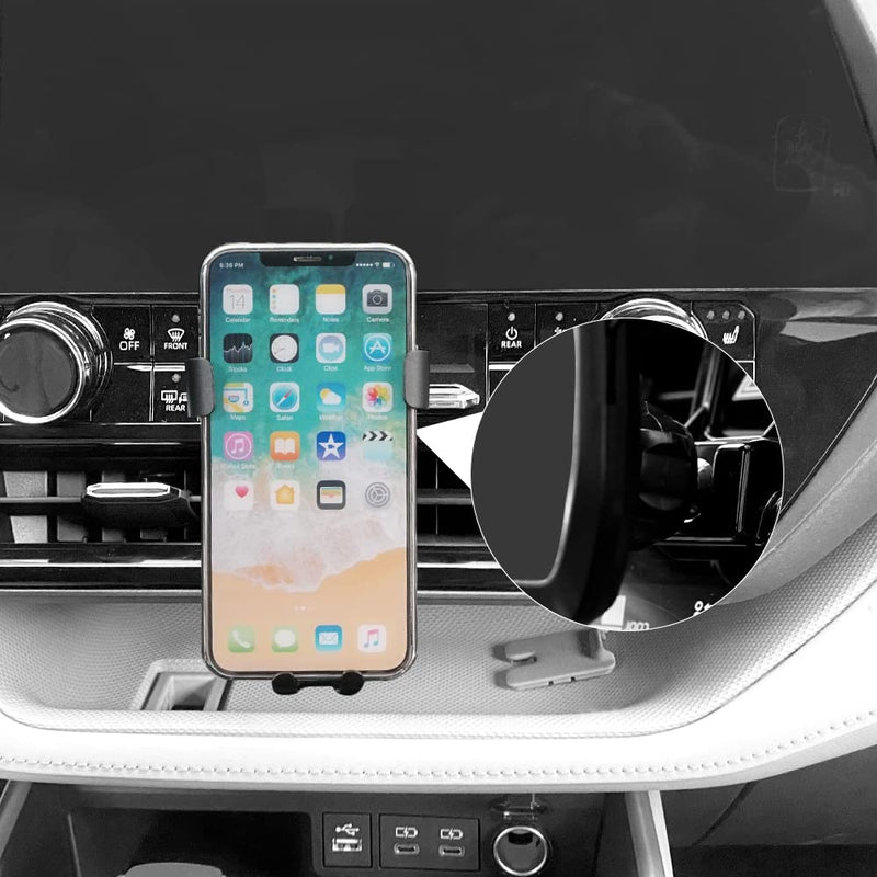 [Australia - AusPower] - BeHave Car Phone Holder fit for Toyota Highlander,Air Vent Phone Mount fit for New Toyota Highlander 2021 Custom fit Phone Mount Compatible for All Phone 
