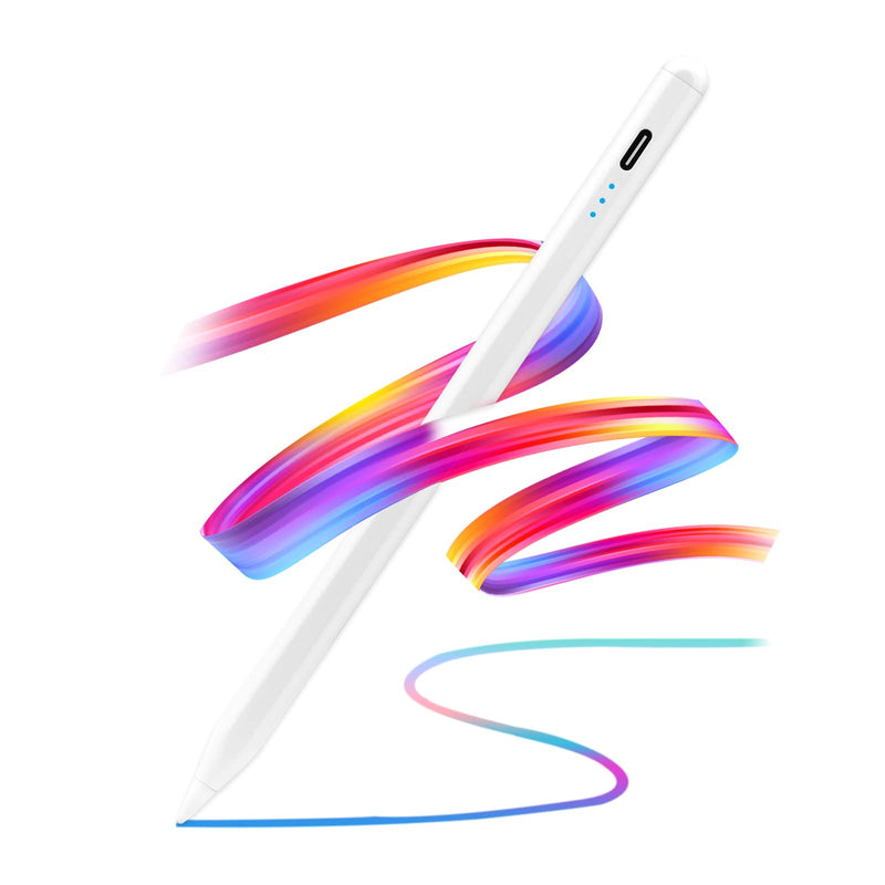 [Australia - AusPower] - Stylus Pen for iPad with Palm Rejection, Tilt Sensitive, Active Pencil Compatible with (2018-2021) Apple iPad Pro 11/12.9 Inch, iPad 6/7/8th Gen, iPad Mini 5/6th Gen, iPad Air 3rd/4th Gen 