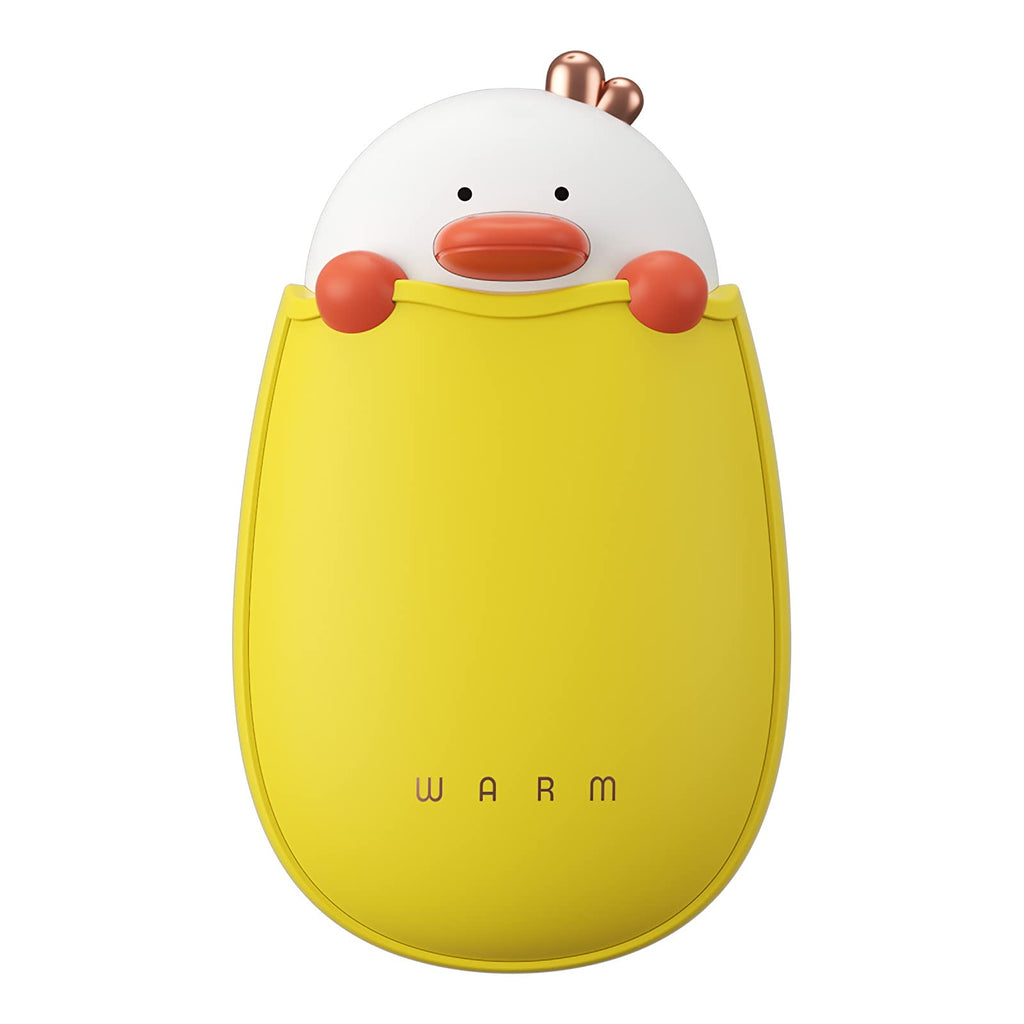 [Australia - AusPower] - MEYHLEEYA Cartoon Duck Hand Warmer Rechargeable Mini USB Portable Power Bank 4000mAh Bothside Quick Heat for Outdoor Sports, Camping, Golf, Fishing, Ideal 8000mah 