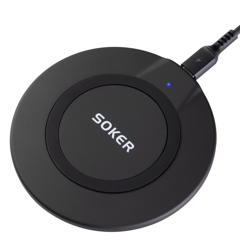[Australia - AusPower] - Wireless Charger 15W, Wireless Fast Charging Pad Compatible with Samsung Galaxy S8/S9/S7/S7 Edge/S6/S6 Edge/Note 5/Note 8, iPhone13/13pro/12/11/XR/XS/X/8/8Plus 