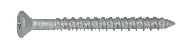 [Australia - AusPower] - CONFAST 3/16" x 2-3/4" Concrete Screws 410 Stainless Steel Phillips Flat Countersunk with Concrete Drill Bit for Anchoring to Masonry, Block or Brick (50 per Box) 3/16" x 2-3/4" 