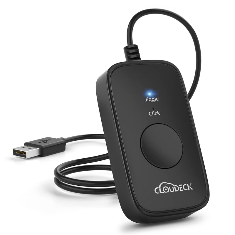 [Australia - AusPower] - Cloudeck Mouse Jiggler Undetectable, Computer USB Mouse Mover, Gaming Automatic Continuous Clicker, Mouse Assistive Click Device, Plug & Play, Simulate Mouse Pointer Movement to Prevent PC Going Sleep 