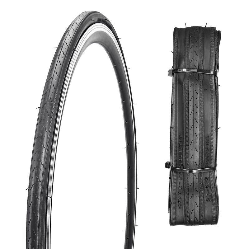 [Australia - AusPower] - 700x23C/700x25C Bike Tire Foldable Repalcement Tires for Road Bicycle 700 X 23C 