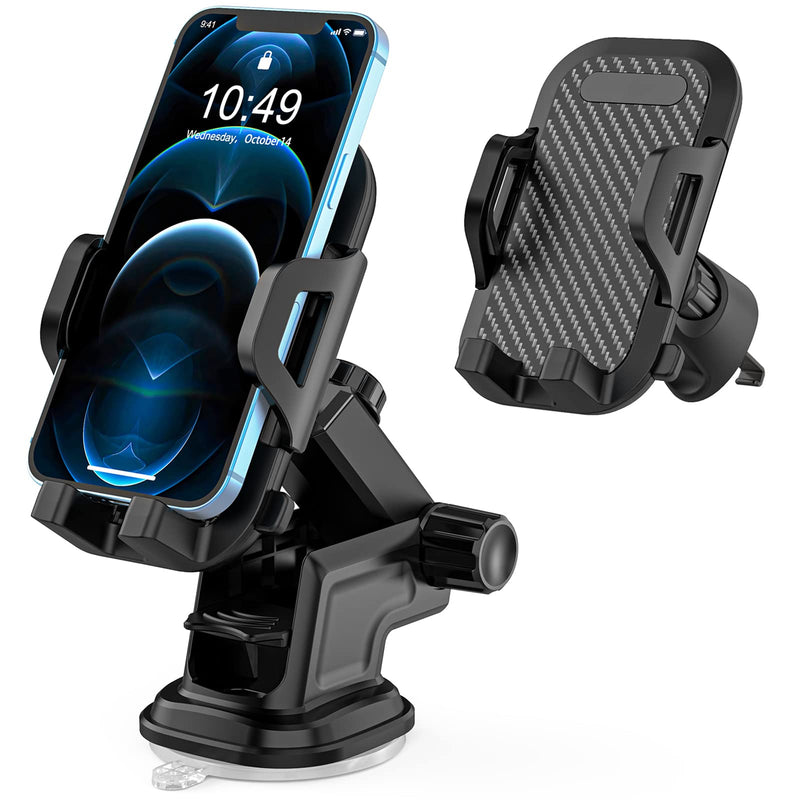 [Australia - AusPower] - Car Phone Mount Holder for Samsung Galaxy S21 S20 S22 Plus Ultra FE 5G,A21 A52 A12 A50 A20 A10E A31 A11 A02S A6,Google Pixel 4A 5G/5 4 XL 3A 3 and All Cell Phone,Windshield/Dashboard/Window+Air Vent 