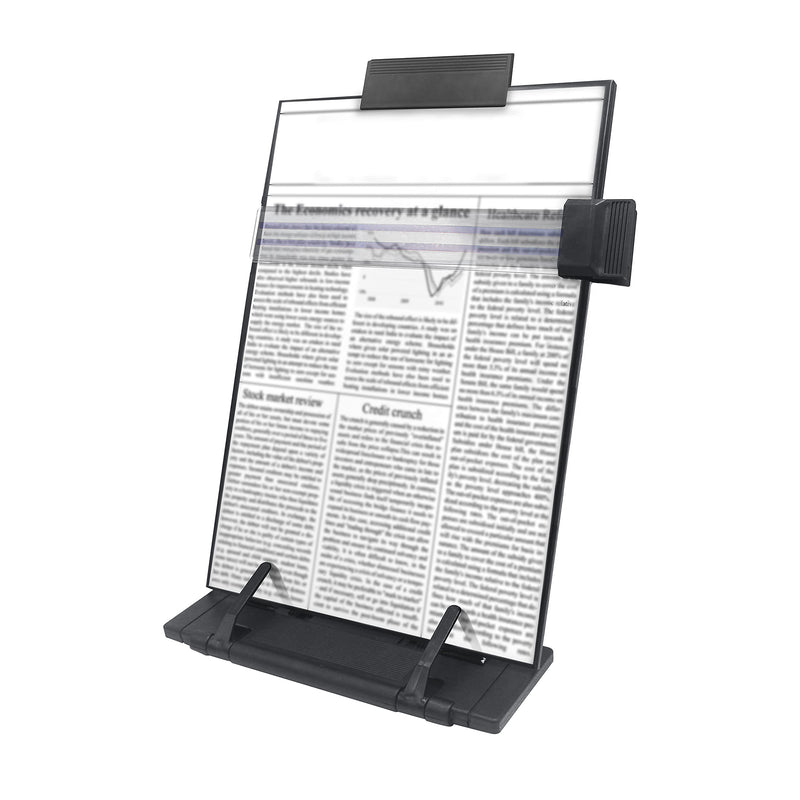 [Australia - AusPower] - Desktop Document Book Holder with 7 Adjustable Positions Paper Holder Copy Stand Holder for Speech, Typing 