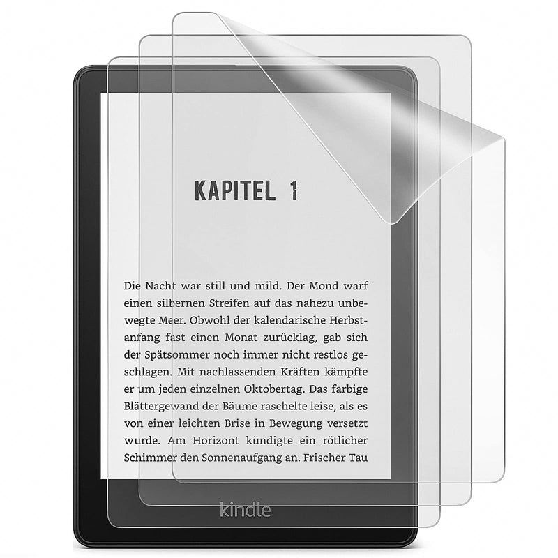 [Australia - AusPower] - TiMOVO (3 Pack) Screen Protector Compatible with Kindle Paperwhite 6.8-Inch (11th Generation,2021)/Kindle Paperwhite Kids/Signature Edition, [Scratch Resistant][Anti-Glare] PET Film Protector, Matte 