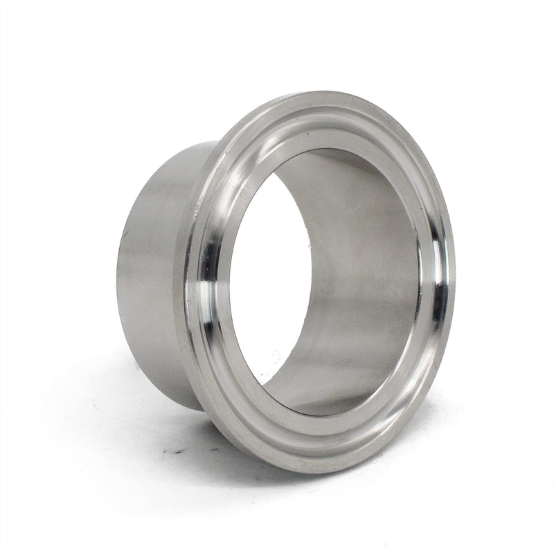 [Australia - AusPower] - QMINOX 1.5" Tri Clamp Ferrules, SS304 21.5mm Weld Clamp Ferrule Fits Tri Clamp 1-1/2" Tube Outer Diameter 2 Pack 1.5"（2 pack） 