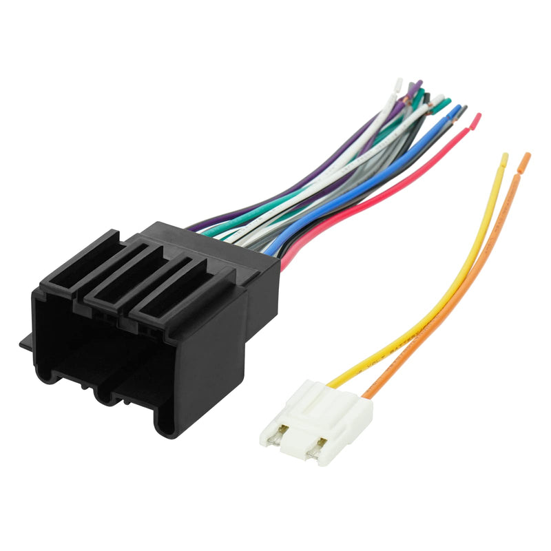 [Australia - AusPower] - RED WOLF Compatible with GM GMC Chevrolet Buick Cadillac 1978-1989 Aftermarket Radio Wire Harness Stereo Connector Plug 