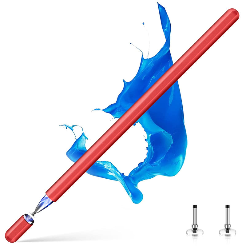 [Australia - AusPower] - Stylus Pen for iPad - MEKO Universal Capacitive Stylus Pencil with Magnetic Cap, High Sensitivity & Fine Point Disc for iPhone/iPad Pro/Mini/Air/Android/Tablet/Phone/Microsoft/Samsung Galaxy 
