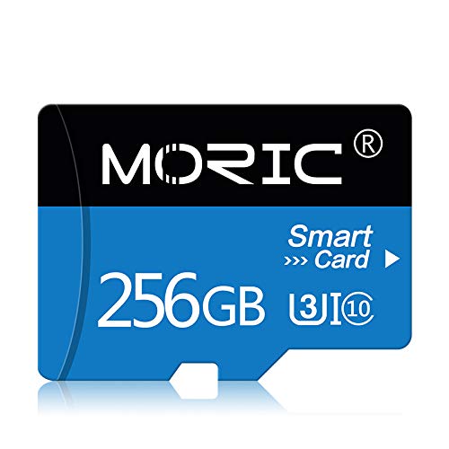 [Australia - AusPower] - 256GB Micro SD Card High Speed SD Card Class 10 Memory Card with Adapter for Smartphone Surveillance Tablet Computers 