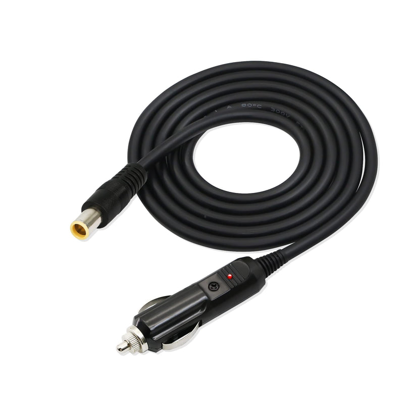 [Australia - AusPower] - GINTOOYUN 12V DC 8mm Car Cigarette Lighter Cable, DC7909 7.9 x 5.5mm Car Charger Power Supply Cord,12V Cable for Car DVR,Bluetooth Speakers,Camera,GPS,Laptop 