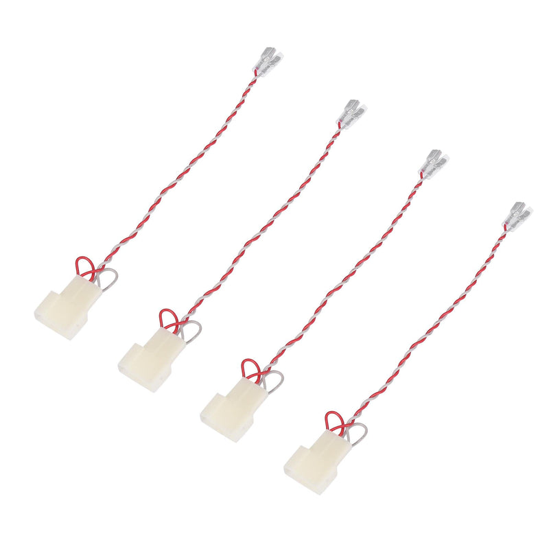 [Australia - AusPower] - X AUTOHAUX 4pcs Car Speaker Connector Wire Harness Adapter Connector for Toyota for Subaru 