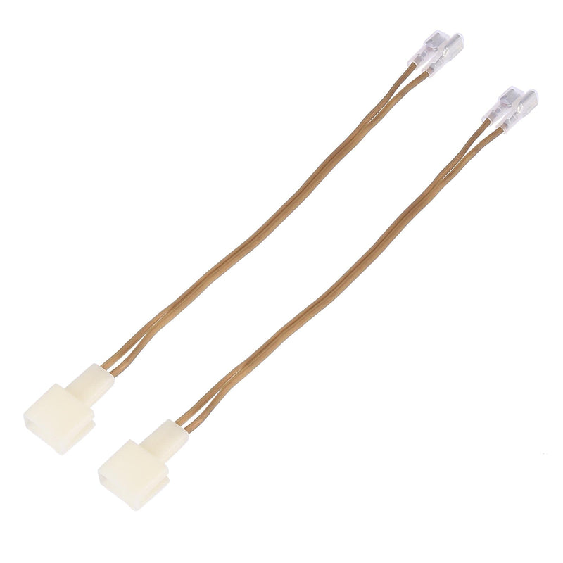 [Australia - AusPower] - X AUTOHAUX 2pcs Car Speaker Connector Wire Harness Adapter Connector for Toyota for Scion for Lexus for Mitsubishi 