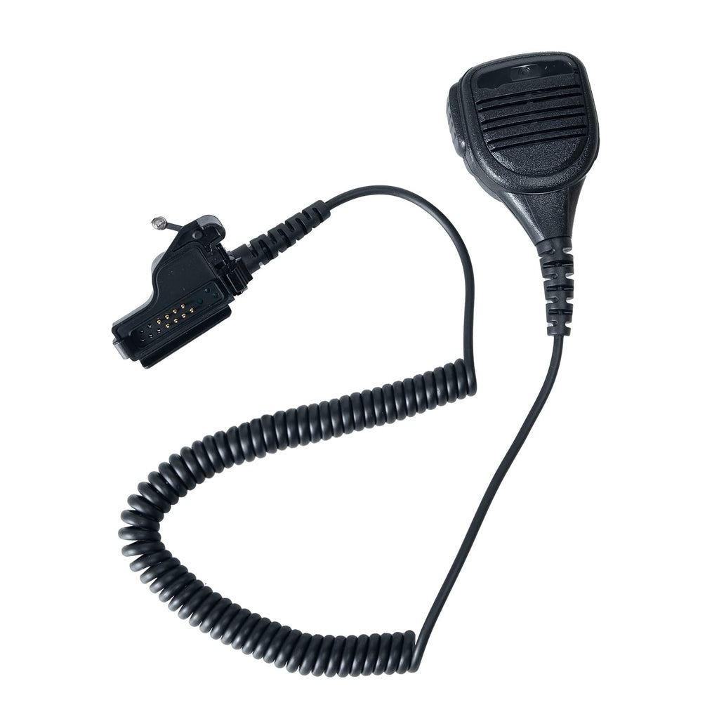 [Australia - AusPower] - Klykon Speaker Mic Shoulder Handheld Microphone with Reinforced Cable for Motorla Xts2500 Xts5000 Xts3000 Xts1500 HT1000 MTS2000 MTX9000 2 Way Radio Walkie Talkie 