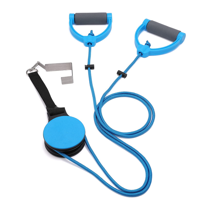 [Australia - AusPower] - Fanwer Shoulder Pulley, Overhead Shoulder Pulley for Physical Therapy, Over the Door Exercise Pulley Device for Rotator Cuff Recovery & Frozen Shoulder Arm Rehabilitation. Shoulder Rehab Pulley System 