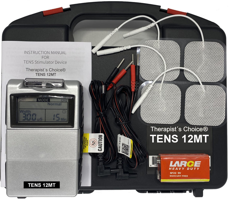 [Australia - AusPower] - Therapist’s Choice® OTC Digital TENS Electrotherapy Device with Accessories 