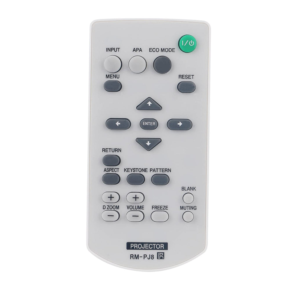 [Australia - AusPower] - RM-PJ8 Replace Remote AIDITIYMI Remote Control fit for Sony Projector RM-PJ7 VPL-EX221 VPL-EX241 271 225 VPL-245 VPL-SW630C VPL-SW631C VPL-SW635C RM-PJ6 