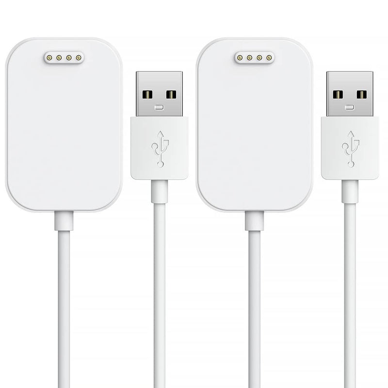 [Australia - AusPower] - TUSITA [2-Pack] Charger Dock Compatible with Verizon Gizmo Watch 2 / Gizmo Watch 1 - Magnetic USB Charging Cable 3.3ft /100cm - Kids Smartwatch Accessories 