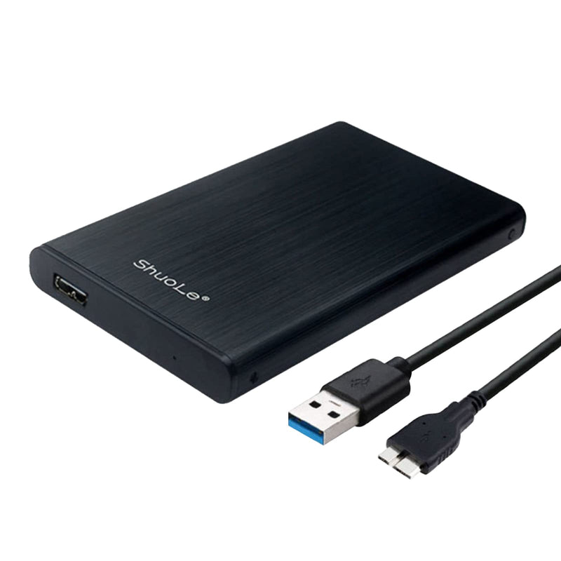 [Australia - AusPower] - 2.5 inch External Hard Drive Enclosure, Tool-Free Aluminum Alloy USB 3.0 to SATA SSD HDD Enclosure for 7mm and 9.5mm, Laptop Computer Hard Drive Case Support UASP and Trim 2.5 inch aluminum hard drive enclosure 