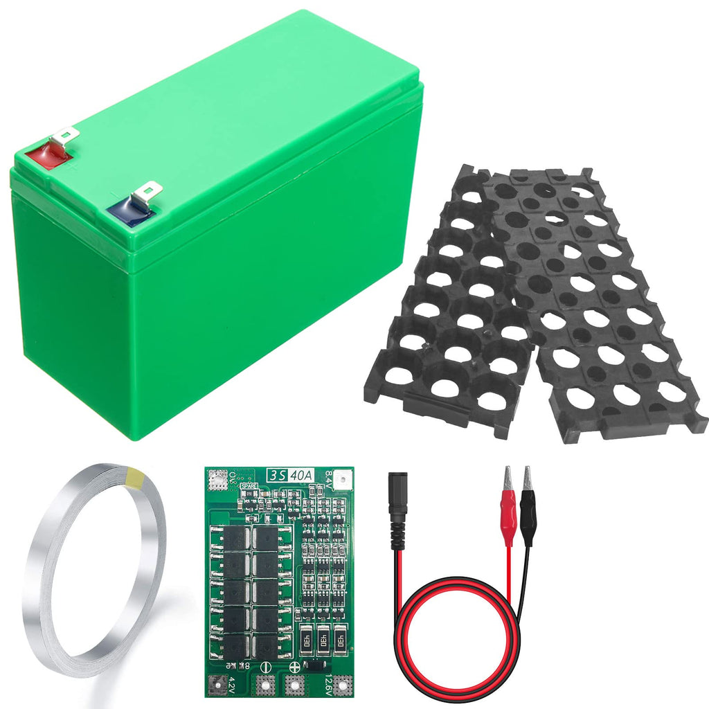 [Australia - AusPower] - Li-Ion Battery Storage Box -18650 Holder for Uninterrupted Power Supply UPS DIY Battery Special Plastic DIY kit (Green) GREEN 