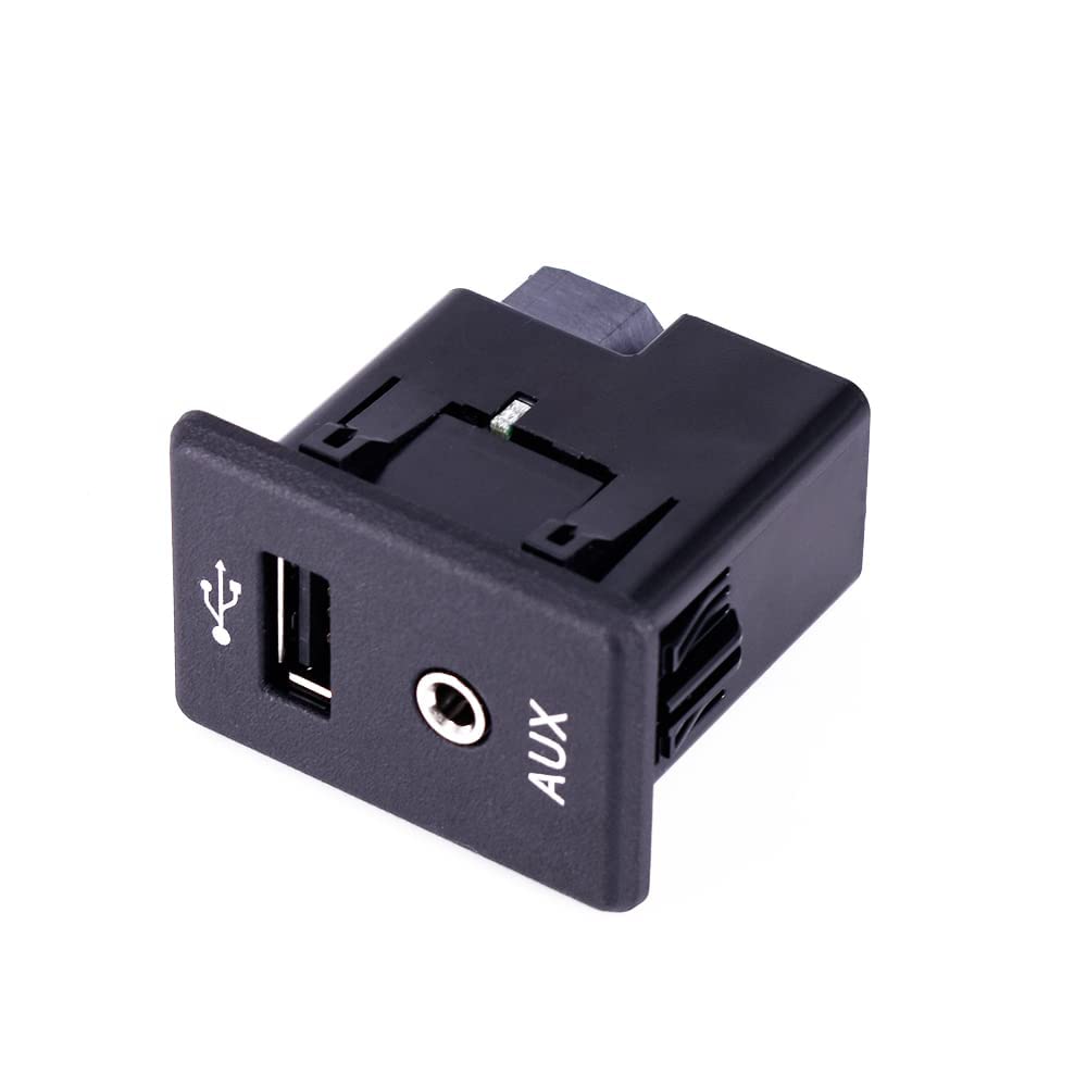 [Australia - AusPower] - CULMKARI USB Connector Audio Auxiliary Jack Video Output Jack Fits for 2013-2019 Nissan Altima Rogue Frontier Kicks Replace 280234BA0B 795405004 